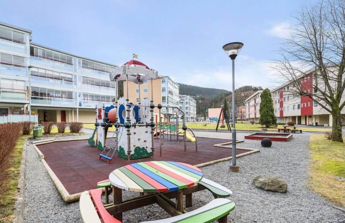 شقة Moderne Toppleilighet برغن المظهر الخارجي الصورة